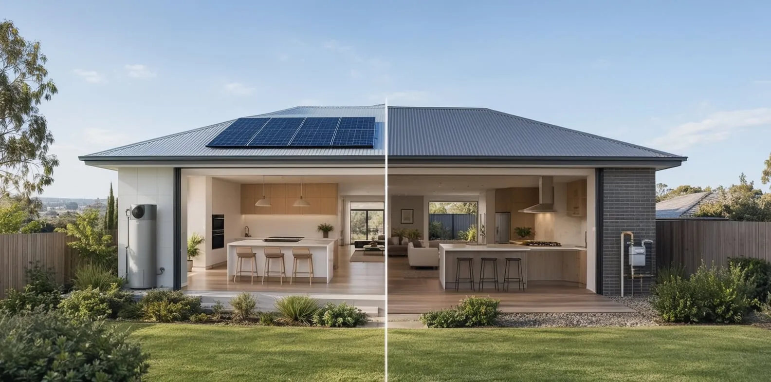 All-electric homes vs gas connections in Australia