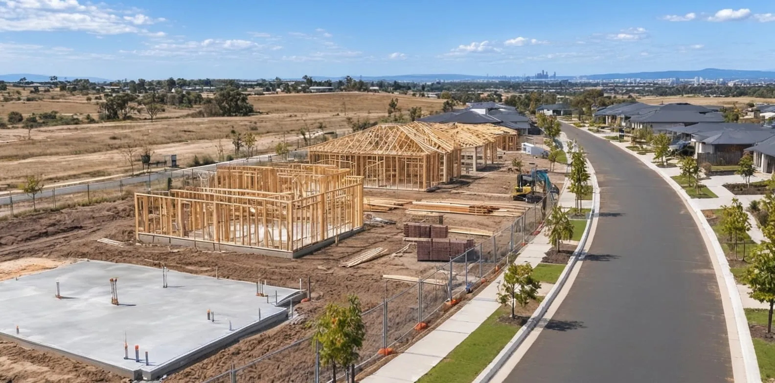 How many homes are built in Australia each year?