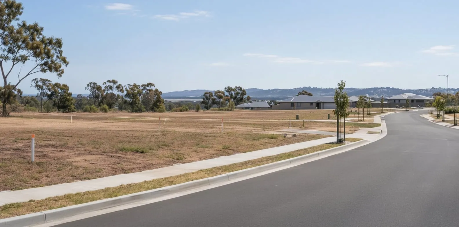 Where is residential land still available in Australia?